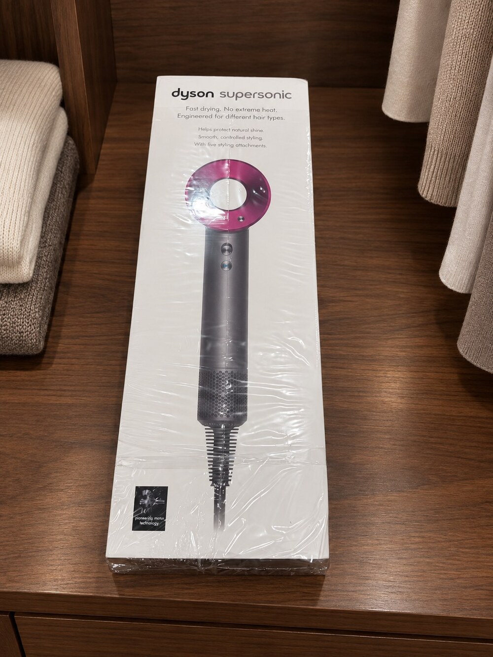 Dyson New Supersonic Hair Dryer with Pink Accent - Picture 5 of 10